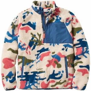 OEM Custom Stand Collar Funnel Neck Sherpa Jacket
