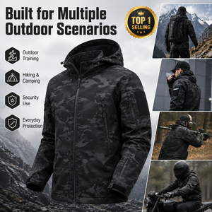 Winter Sporty SoftShell Fleece Waterproof Polyester Tactical Uniform Suit