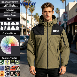 LAYENNE Factory Price Fashion Trendy Waterproof Windbreaker Customizable Color Comfortable Water Resistant Jacket for Hiking