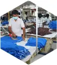 Men's jackets manufacturer producing graded blocks for wholesale buyers