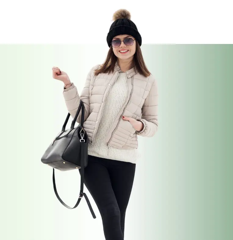 Bulk jacket vendor showroom with seasonal outerwear samples