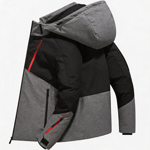 Custom Logo Canvas Waterproof Breathable Eco Friendly Winter Parka
