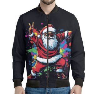 Custom Sublimated Print Bomber Jacket Manufacturer