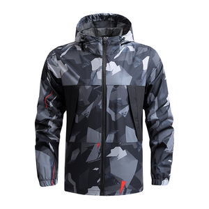 Men's Plus Size Outdoor Soft Shell Tactical Jacket for Hunting Fishing Mountaineering