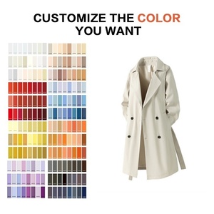 Mid-length Trench Coat for Men Autumn American Fashion Brand