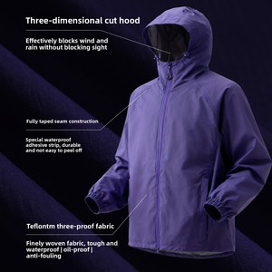 Quiet Luxury Men's Waterproof Storm Coat Technical Winter Parka